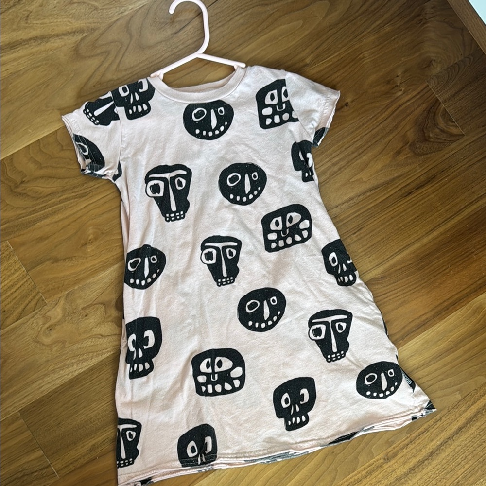 Nununu pink dress 3-4T